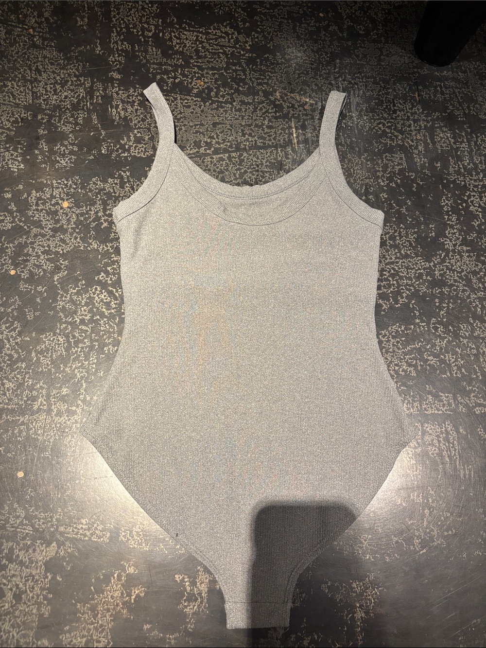 Kids Silver Glitter One-Piece Bodysuit